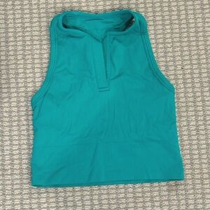 Amazon Teal Sleeveless Women's Top